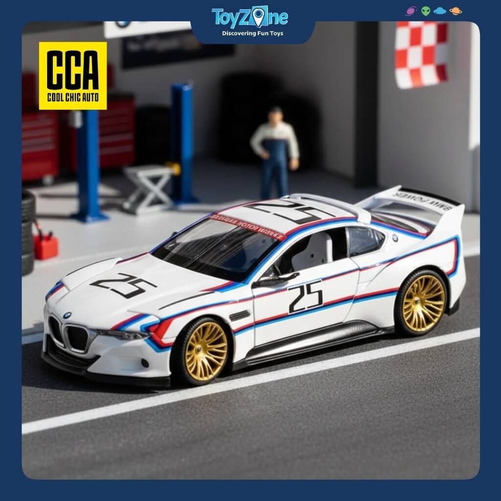 Mô hình xe BMW 3.0 CSL Homemage R 1:24 CCA
