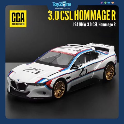 Mô hình xe BMW 3.0 CSL Homemage R 1:24 CCA