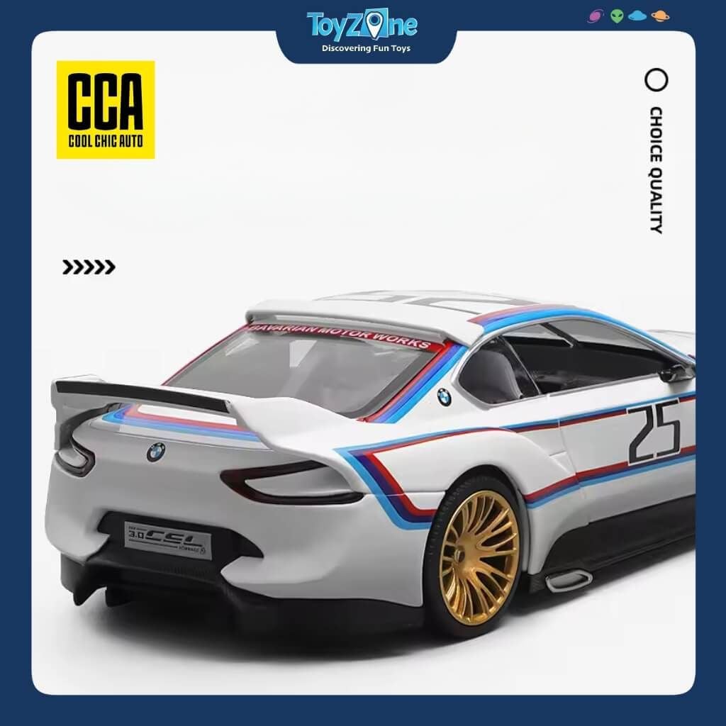 Mô hình xe BMW 3.0 CSL Homemage R 1:24 CCA