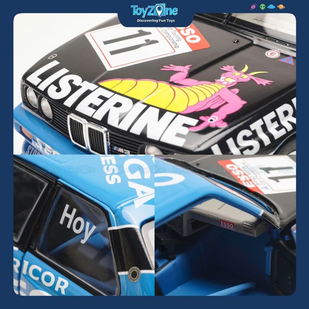 Mô hình xe BMW E30 BTCC 1991 1:18 SOLIDO