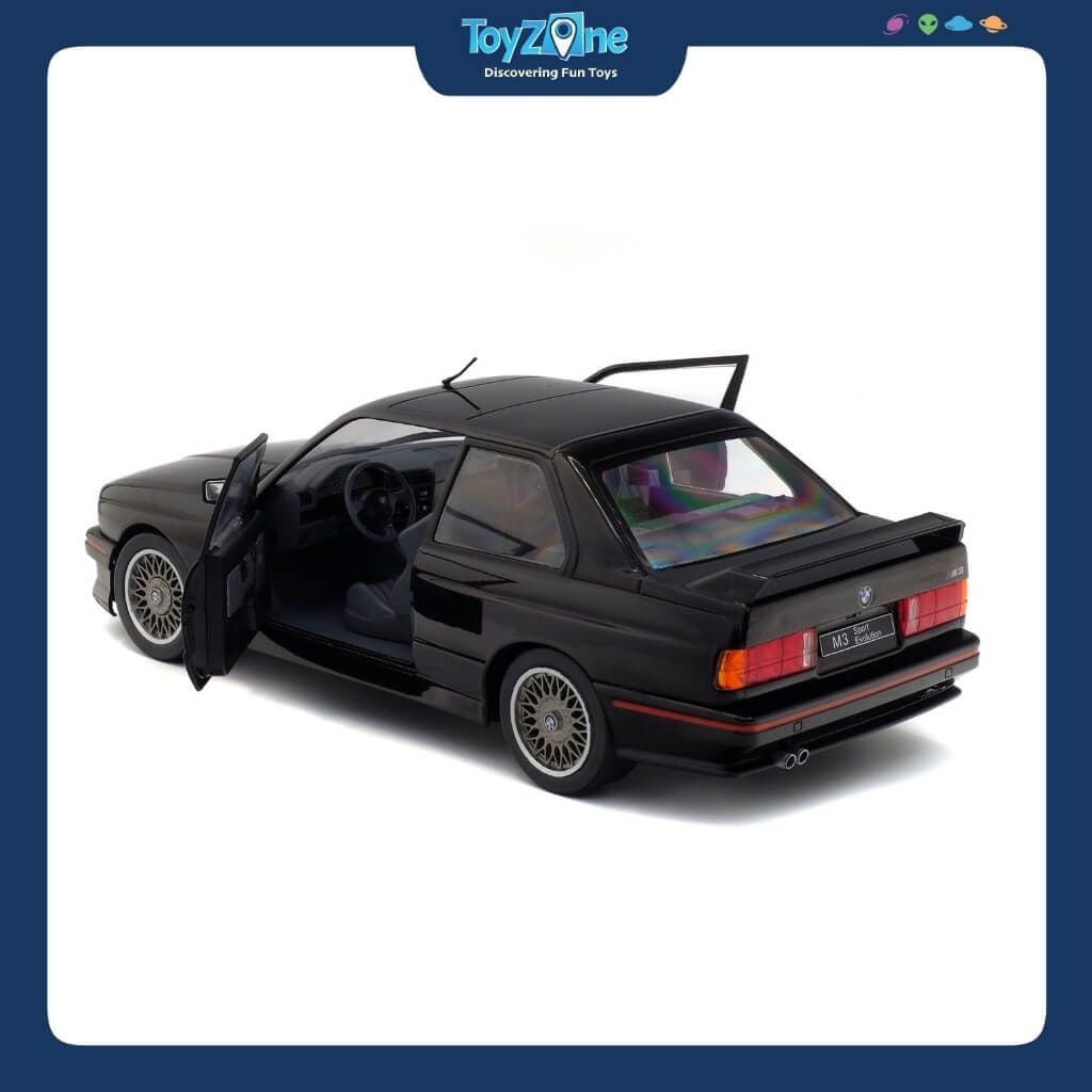 Mô hình xe BMW E30 Sport EVO 1990 1:18 SOLIDO