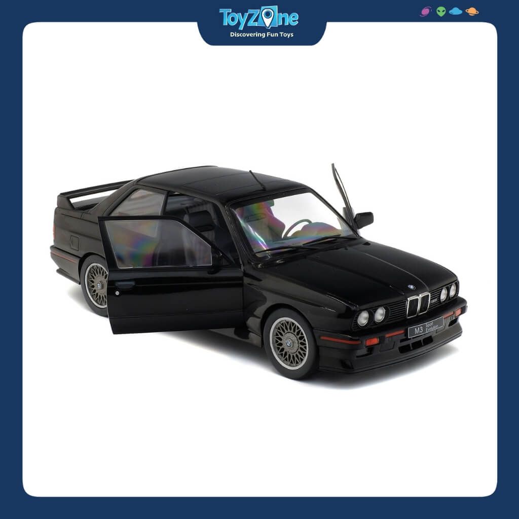 Mô hình xe BMW E30 Sport EVO 1990 1:18 SOLIDO