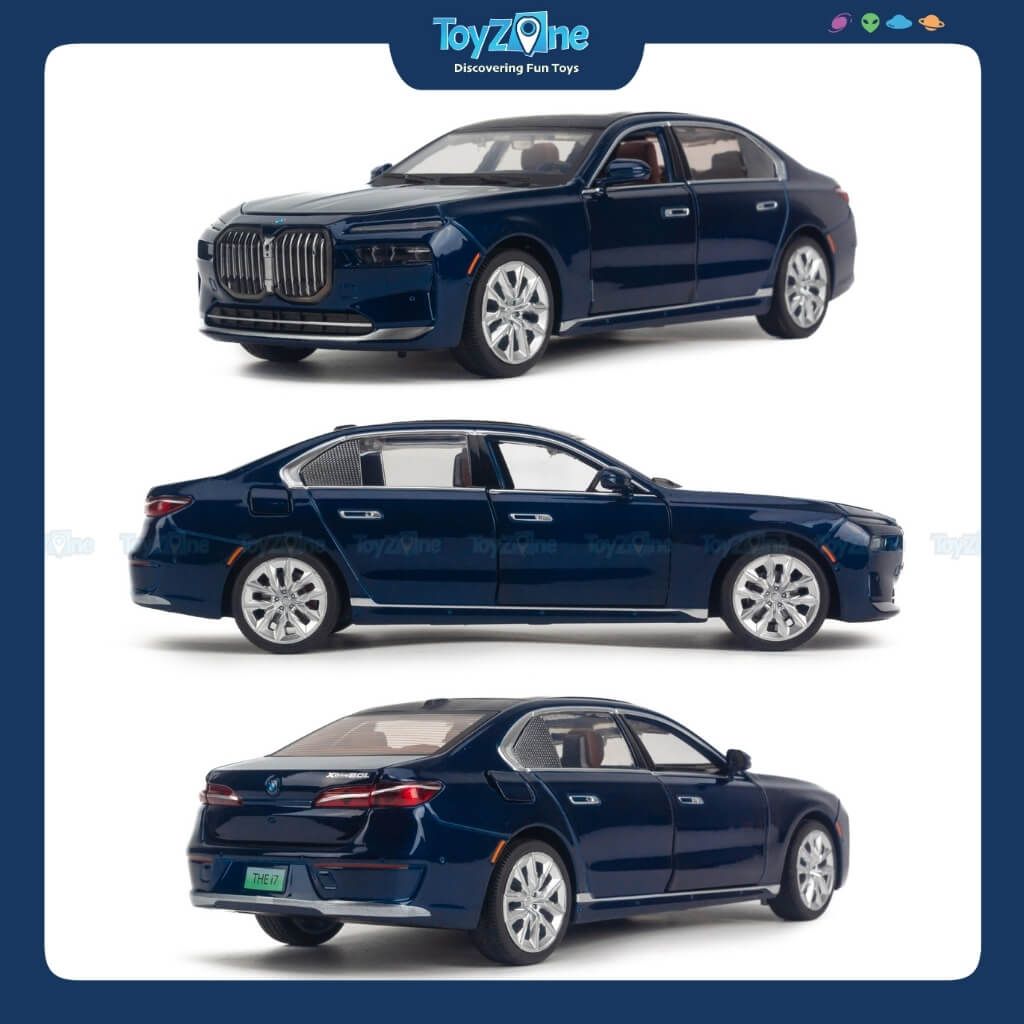 Mô hình xe BMW I7 Refined Edition 1:24 CCA