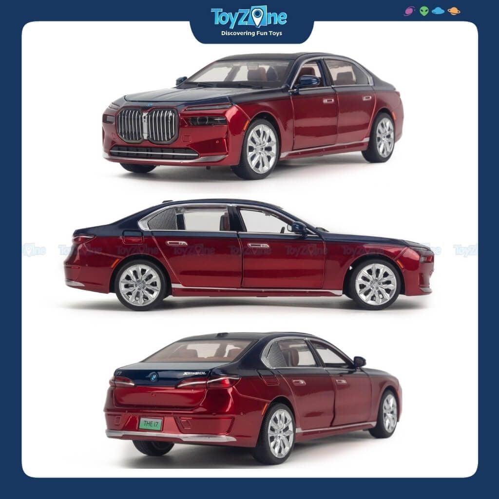 Mô hình xe BMW I7 Refined Edition 1:24 CCA