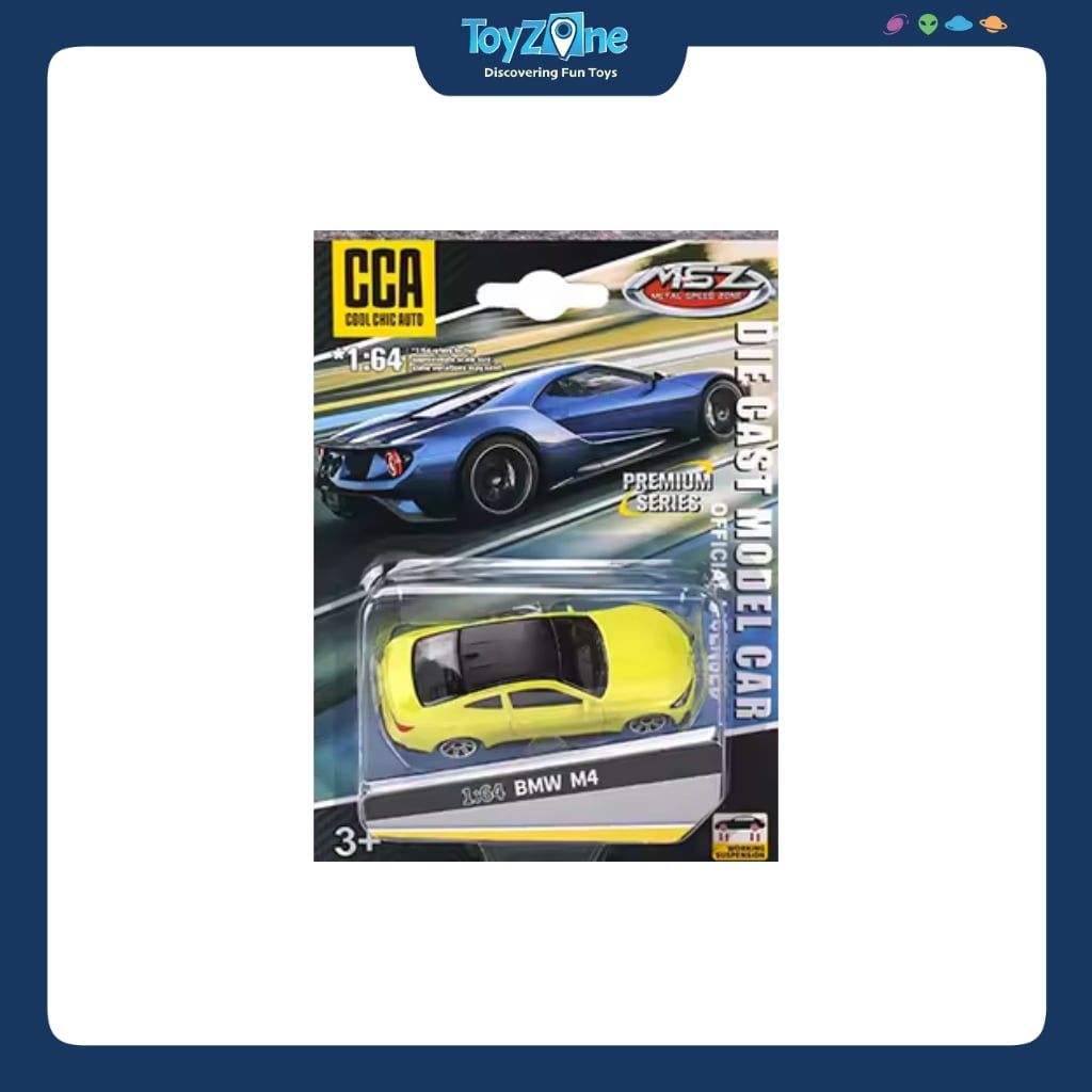 Mô hình xe BMW M4 1:64 CCA