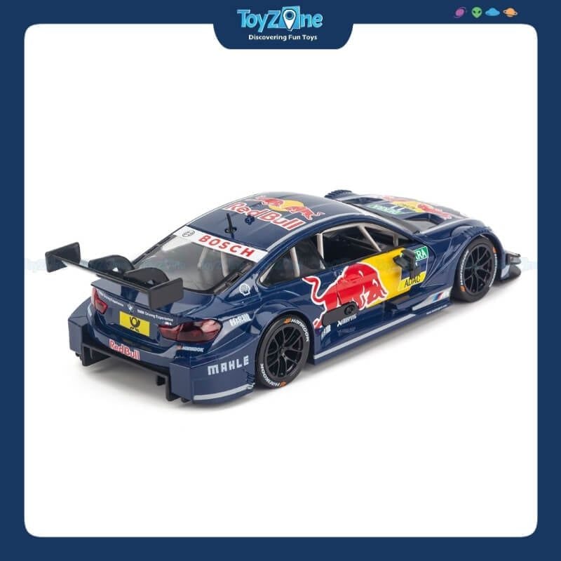Mô hình xe BMW M4 DTM Red Bull 1:24 CCA
