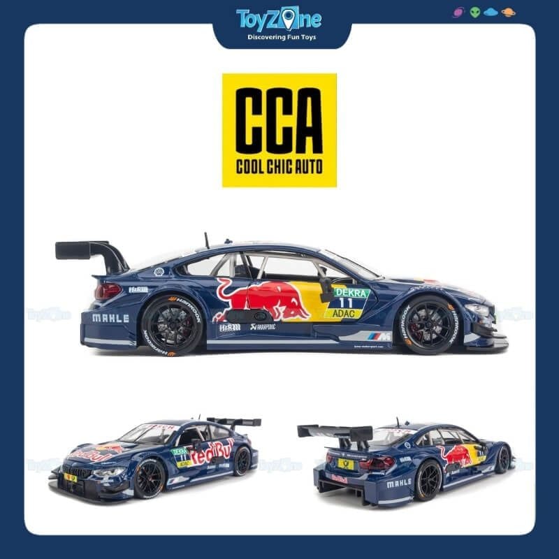 Mô hình xe BMW M4 DTM Red Bull 1:24 CCA