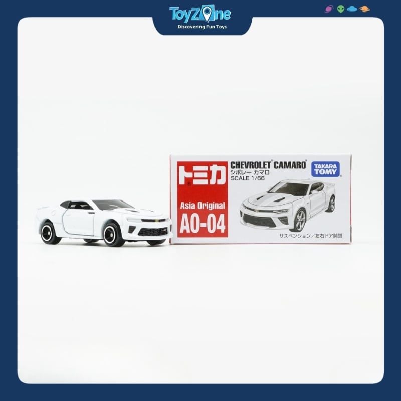 Mô hình xe Chevrolet Camaro Asia Orginal AO-04 1:66 TOMICA