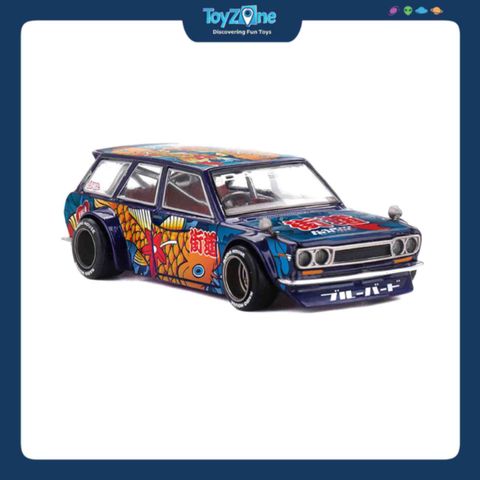 Mô hình xe Datsun Kaido 510 Wagon 1:64 Kaido House