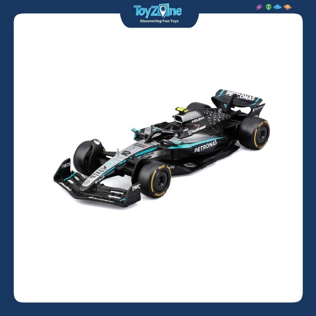 Mô hình xe F1 Mercedes-AMG Petronas W16E 2025 1:43 BBURAGO