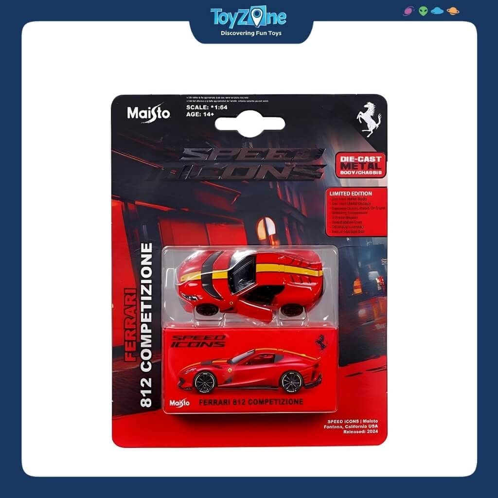 Mô hình xe Ferrari 812 Competizione - Speed Icons 1:64 MAISTO