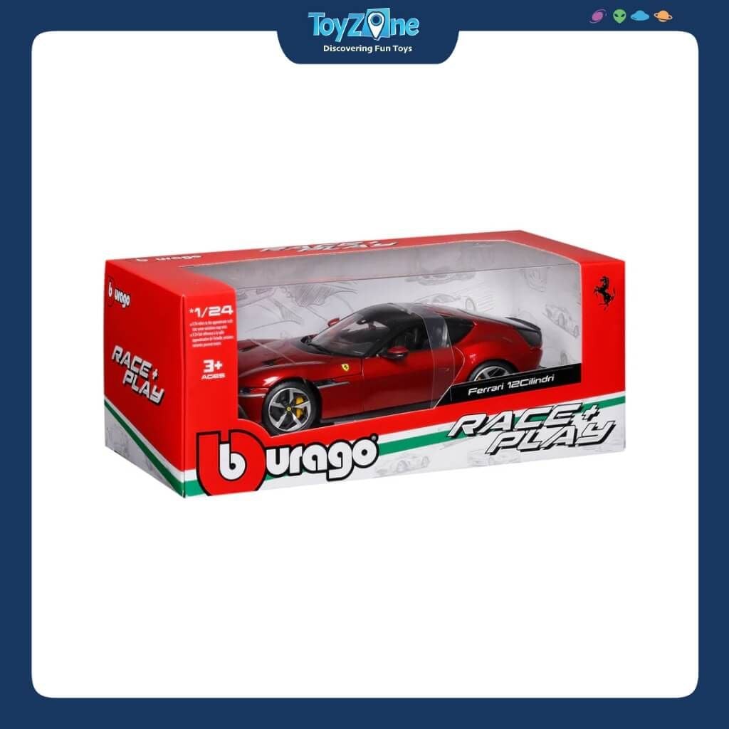 Mô hình xe Ferrari R & P - Ferrari 12Cilindri 1:24 BBURAGO