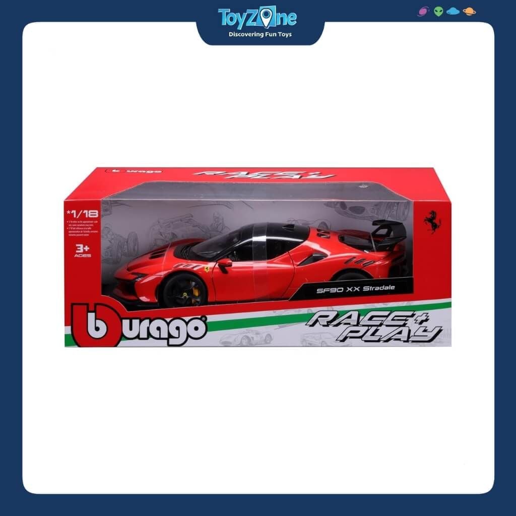 Mô hình xe Ferrari SF90 XX Stradale 1:18 BBURAGO