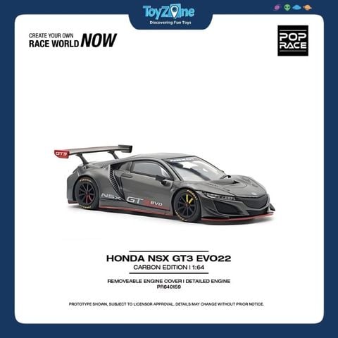 Mô hình xe Honda NSX GT3 EVO 22 1:64 POP RACE
