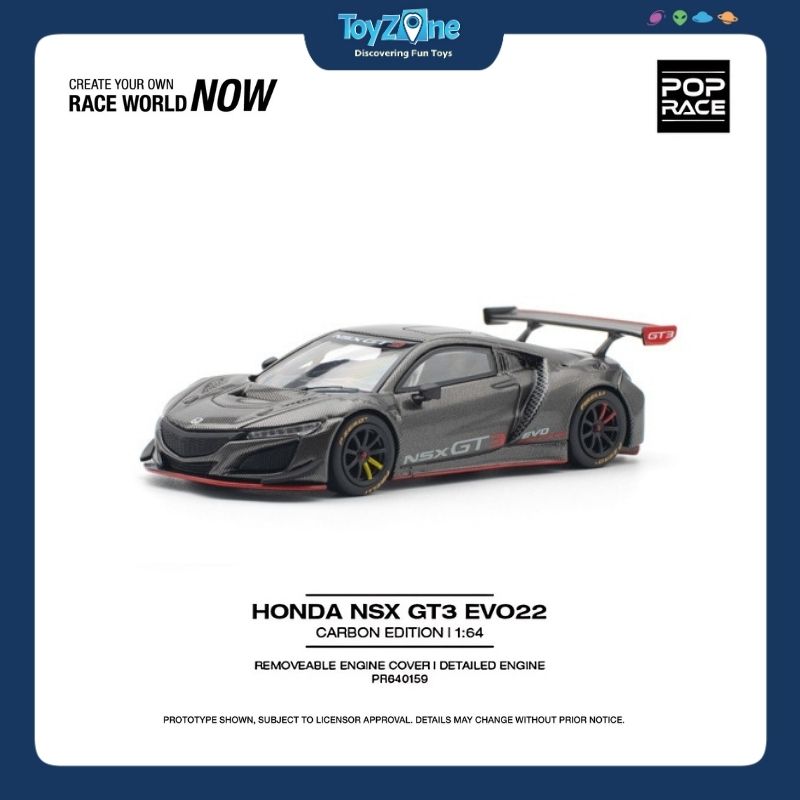 Mô hình xe Honda NSX GT3 EVO 22 1:64 POP RACE