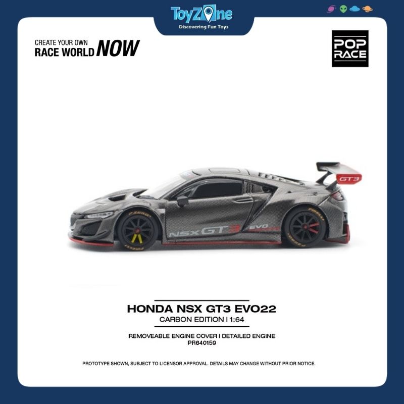 Mô hình xe Honda NSX GT3 EVO 22 1:64 POP RACE