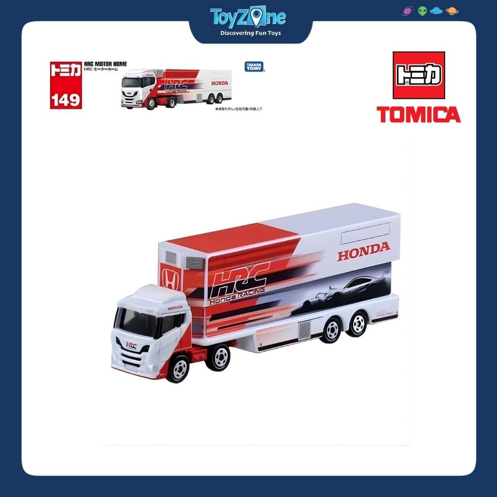 Mô hình xe Honda Racing Transporter No.149 TOMICA LONG