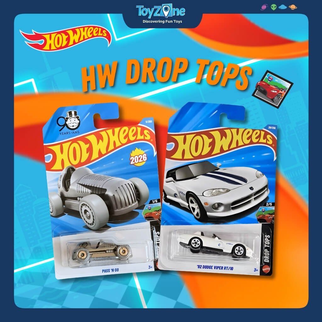 Mô hình xe Hot Wheels Drop Tops chính hãng