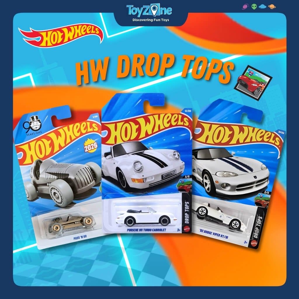 Mô hình xe Hot Wheels Drop Tops chính hãng