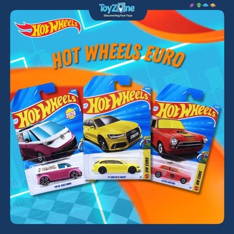 Mô hình xe Hot Wheels HW EURO chính hãng