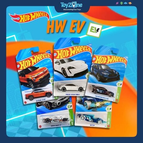 Mô hình xe Hot Wheels HW EV chính hãng
