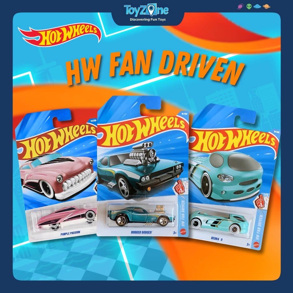Mô hình xe Hot Wheels HW Fan Driven chính hãng