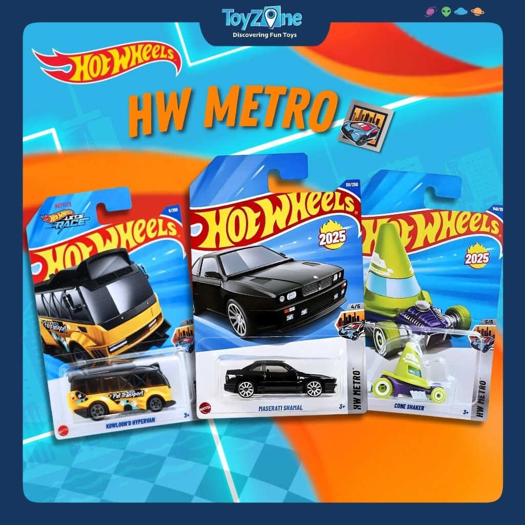 Đồ chơi mô hình xe Hot Wheels HW Metro chính hãng