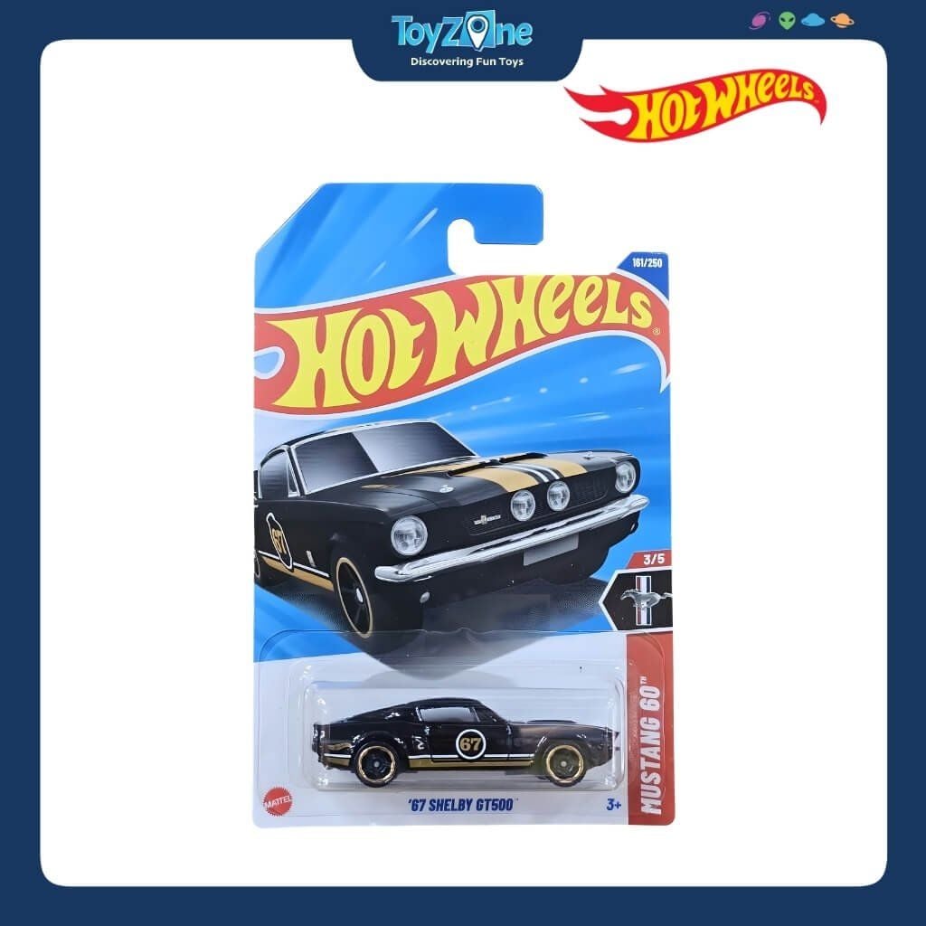 Đồ chơi mô hình xe Hot Wheels Mustang 60 GT chính hãng