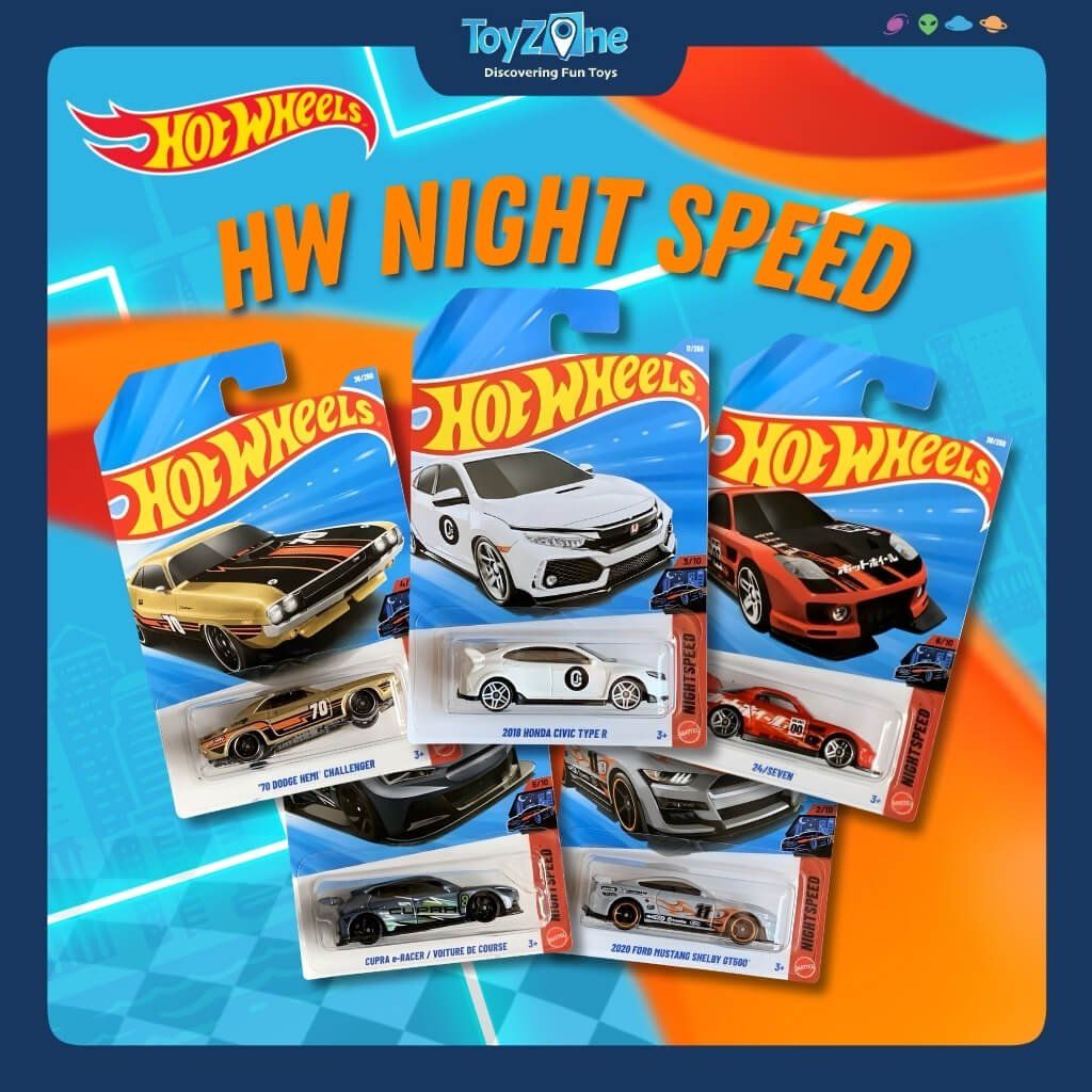 Mô hình xe Hot Wheels Night Speed chính hãng