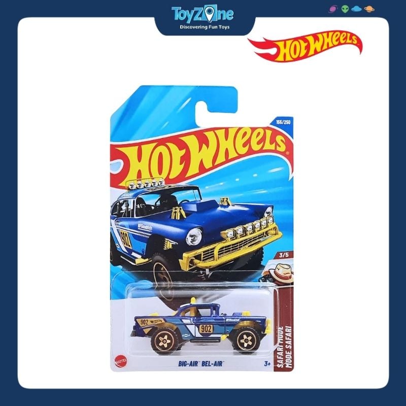 Đồ chơi mô hình xe Hot Wheels Safari Mode Mode Safari chính hãng