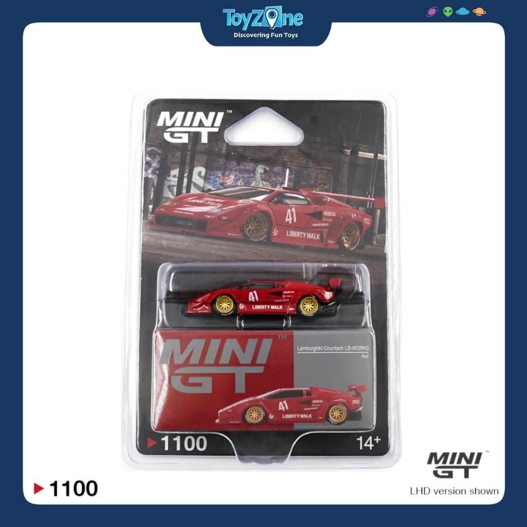 Mô hình xe Lamborghini Countach LB-WORKS 1:64 MiniGT