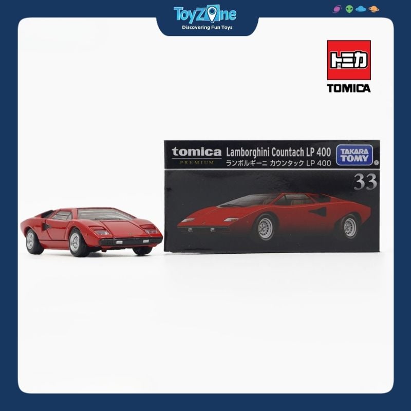 Mô hình xe Lamborghini Countach LP400 No.33 Tomica Premium