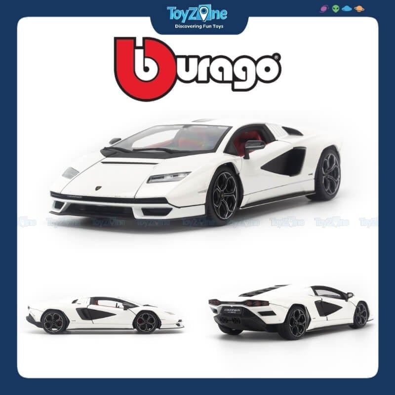 Mô hình xe Lamborghini Countach LPI 800-4 1:24 Bburago