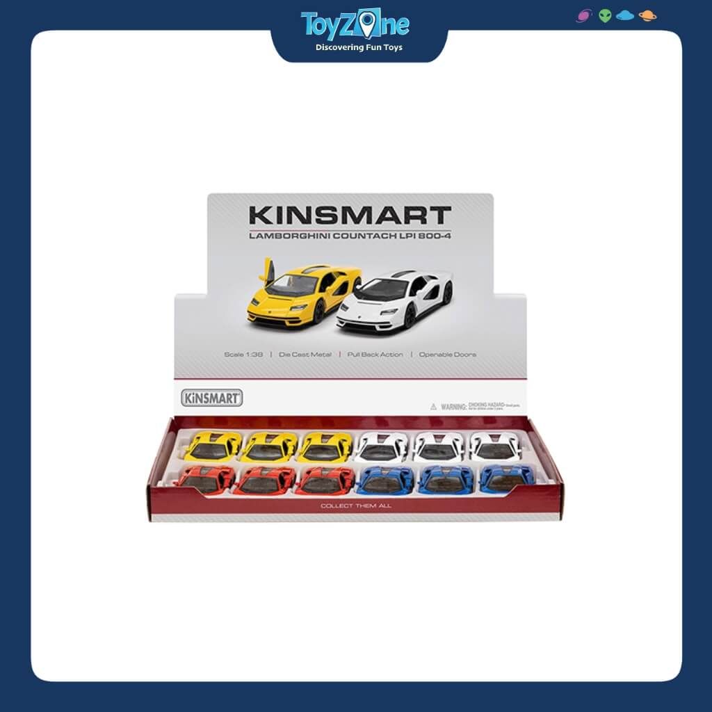 Mô hình xe Lamborghini Countach LPI 800-4 1:38 KINSMART