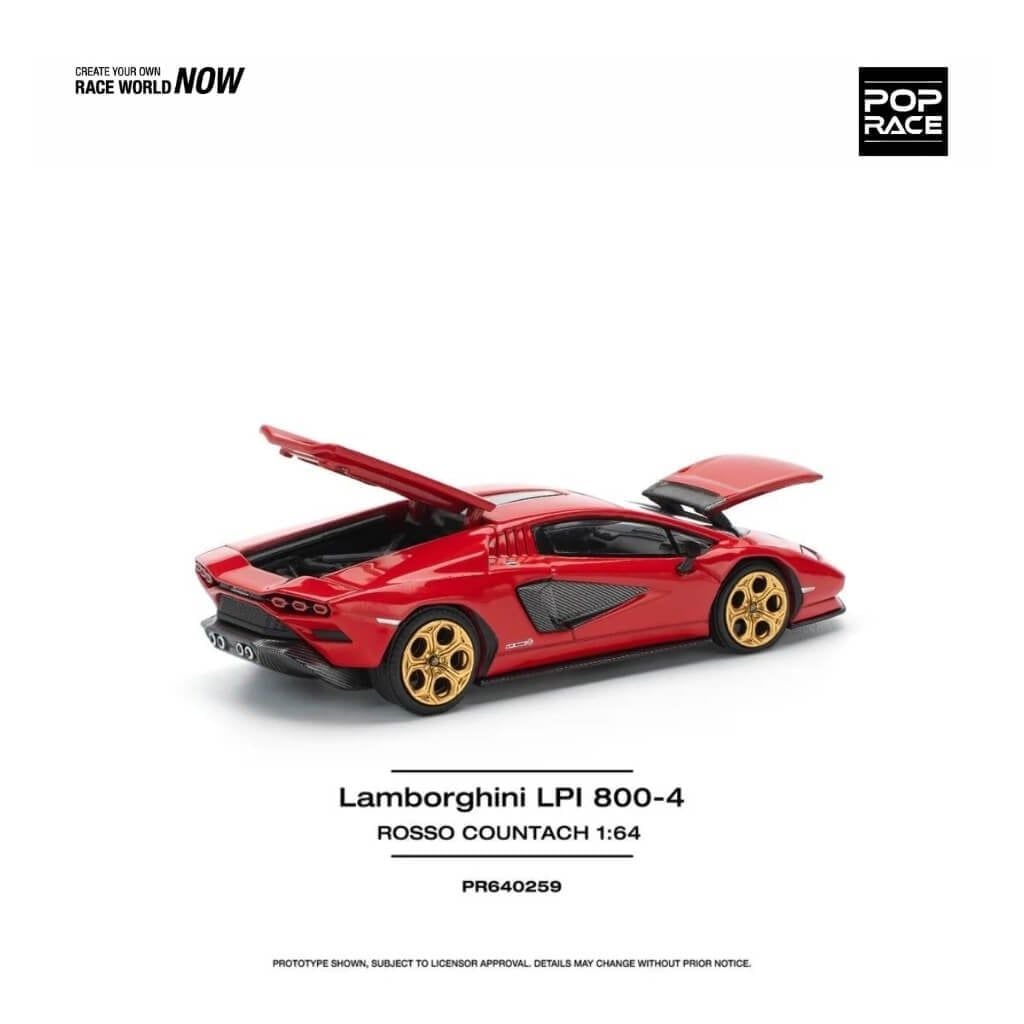 Mô hình xe Lamborghini Countach LPI 800-4 1:64 Pop Race