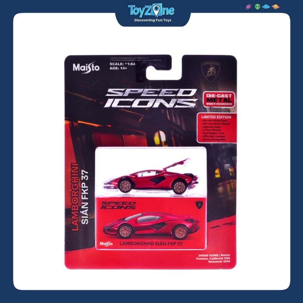 Mô hình xe Lamborghini Sian FKP 37 - Speed Icons 1:64 MAISTO