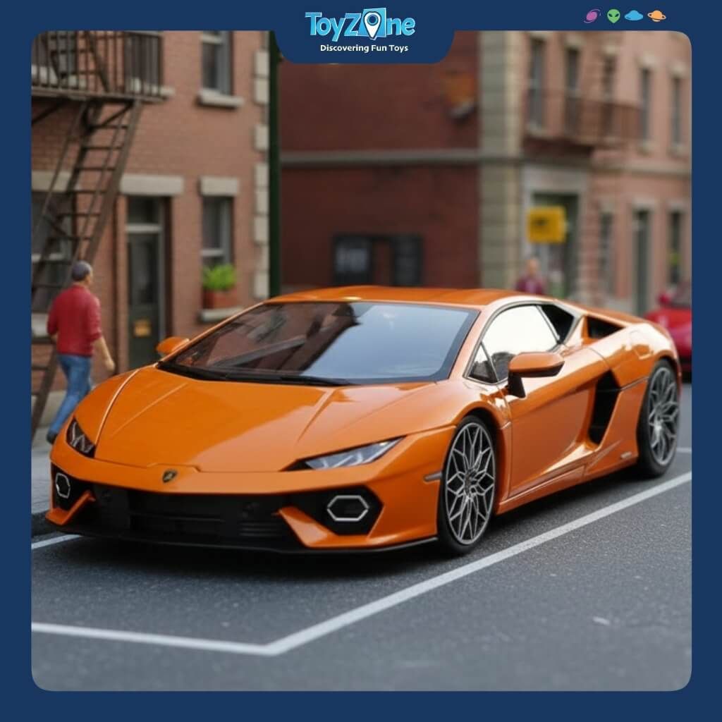 Mô hình xe Lamborghini Temerario 1:18 BBURAGO