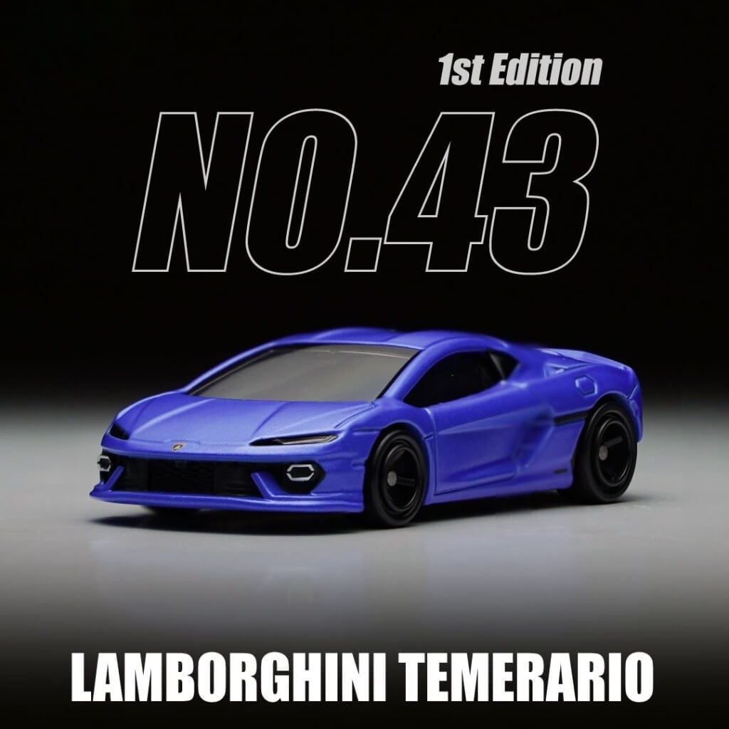 Mô hình xe Lamborghini Temerario ( 1st Edition ) No.43-05 TOMICA