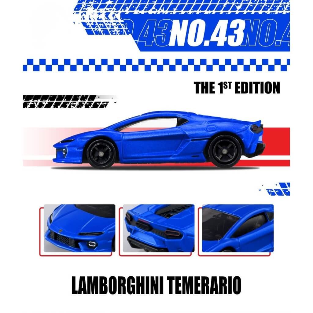 Mô hình xe Lamborghini Temerario ( 1st Edition ) No.43-05 TOMICA