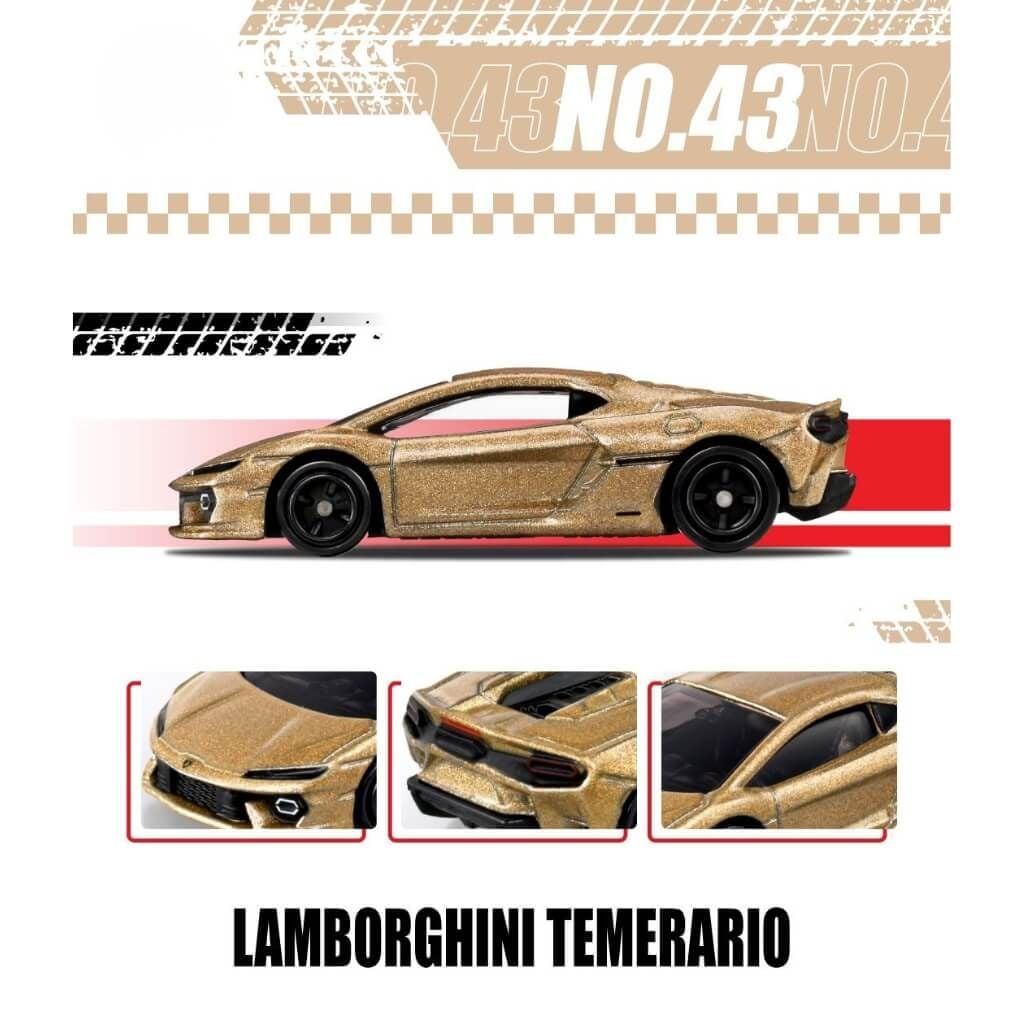 Mô hình xe Lamborghini Temerario No.43-05 TOMICA