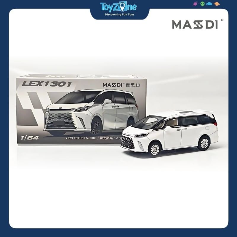 Mô hình xe Lexus LM500h 2023 1:64 MASDI