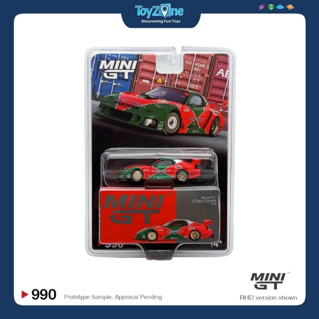 Mô hình xe Mazda RX-7 LB-Super Silhouette 1:64 MiniGT