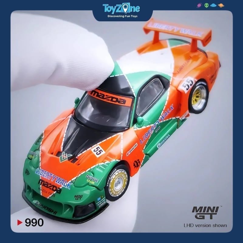 Mô hình xe Mazda RX-7 LB-Super Silhouette 1:64 MiniGT