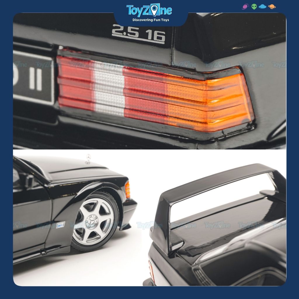 Mô hình xe Mercedes-Benz 190E ( W201 ) EVO II 1990 1:18 SOLIDO