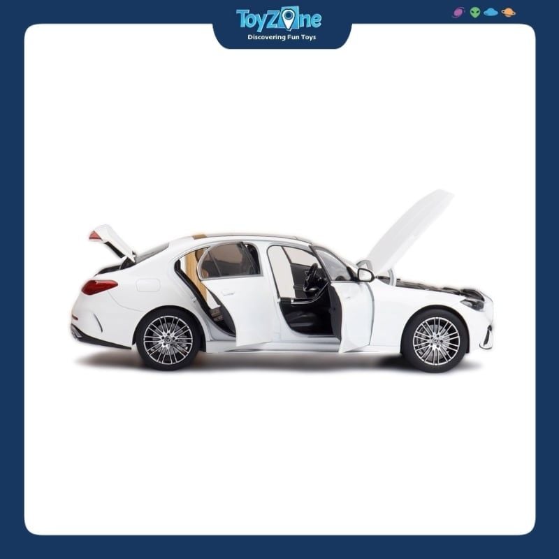 Mô hình xe Mercedes Benz C260 AMG 2024 1:18 NZG