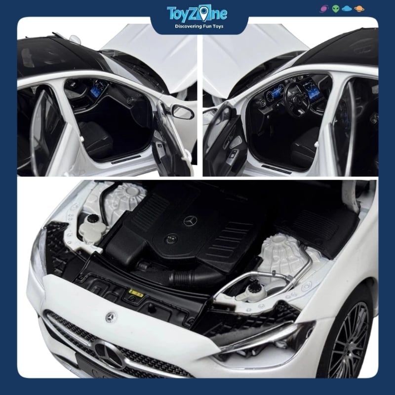 Mô hình xe Mercedes Benz C260 AMG 2024 1:18 NZG