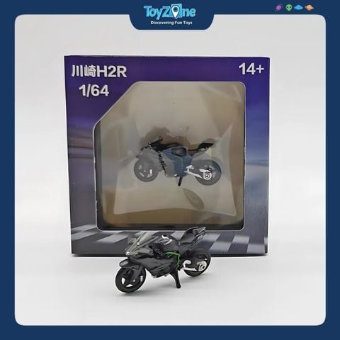 Mô hình xe mô tô Kawasaki Ninja H2R 1:64 Alloy Model