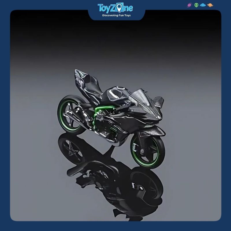 Mô hình xe mô tô Kawasaki Ninja H2R 1:64 Alloy Model