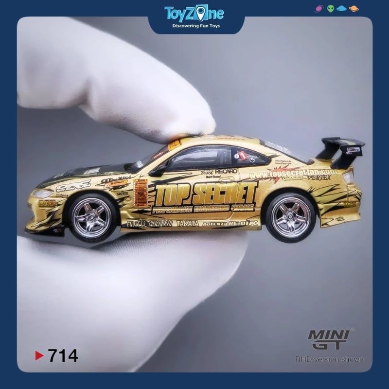 Mô hình xe Nissan Silvia S15 1:64 MiniGT