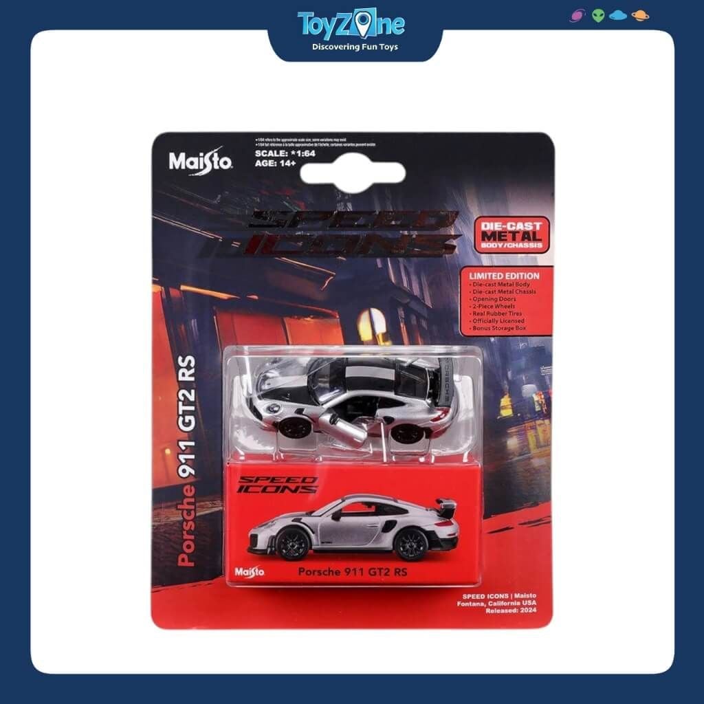 Mô hình xe Porsche 911 GT2 RS - Speed Icons 1:64 MAISTO